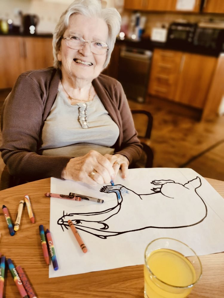 Ready, set, draw – Hailsham care home residents take part in worldwide art festival